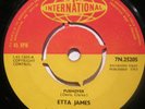 ETTA JAMES Pushover, Orig UK Pye Int 45
