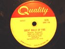 78RPM-JERRY LEE LEWIS-QUALITY 1679-GREAT BALLS OF FIRE