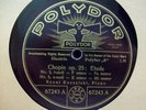 Chopin Etudes opus 25 Koczalski Polydor 67243