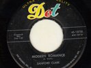 ROCKABILLY on DOT--SANFORD CLARK--1958--HEAR BOTH