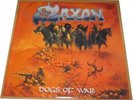 SAXON: Dogs of war LP Colored Vinyl NWOBHM w/ inserts