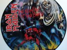 IRON MAIDEN Number Of The Beast picture disc '82 NM-