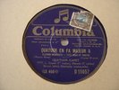 rare 4x 78rpm THE CAPET QUARTET / RAVEL QUATUOR