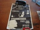 Misfits Negative Approach Rare Show Poster KBD  orig.