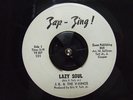 Soul Funk 45 J.B. & THE V-KINGS Lazy Soul on Zap-Zing
