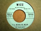 RADIANTS Ra Cha Cha/Never Be Mean 45 WIZZ VG+ Nort Soul