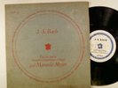 MARCELLE  MEYER  solo . Bach .  LP 10