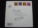 FREE Live UK Pink Rim Island Gimmick 1st Press MINT- LP