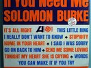 SOLOMON BURKE IF U NEED ME RARE ORIG'62 MONO LP wSHRINK