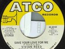 Vivian Reed - Save Your Love For Me orig MODERN SOUL