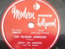 JOHN LEE HOOKER-NO FRIEND AROUND /WEDNESDAY EVENING