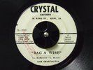 Reggae 45 THE CRYSTALITES Bag A Wire on Crystal