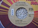 WELDON IRVINE-I LOVE YOU-7 1976 RCA MODERN SOUL/FUNK 45