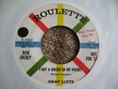 JIMMY LLOYD KILLER ROCKABILLY 45 DJ ROULETTE 4062 HEAR