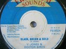 V  JONES & DOCTOR BIRDS - BLACK GREEN & GOLD - FREEDOM
