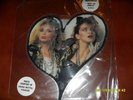 Madonna Heart Shaped clear vinyl Picture Disc