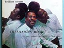 THELONIOUS  MONK BRILLIANT CORNERS RARE 1958 MONO LP DG