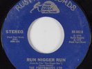 70s Soul Funk 45 CHECKMATES Run Ni**er Run RUSTIC HEAR