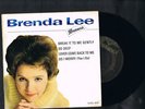 BRENDA LEE- BRUNSWICK 10225 EP- GERMAN- RARE