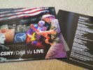 Crosby Stills Nash & Young - Deja Vu Live 2LP vinyl