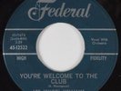 R&B 45 LEE SHOT WILLIAMS Welcome To the Club HEAR