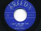 ROCKABILLY Mason Dixon REED BIRMINGHAM AL LISTEN