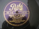 PATHE 78RPM X 4 MOZART violin  DENISE SORIANO / MUNCH