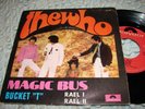THE WHO Magic Bus 1968 EP 45 PORTUGAL PS 