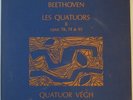 BEETHOVEN Les Quatuors II * VEGH QUARTET * RARE FRENCH VALOIS 3 LP BOX SET NM