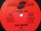 JUNIOR GEE The Truth RAREST WC Electro RAP 12