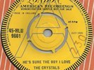 THE CRYSTALS - HE'S SURE THE BOY HLU9661 UK DEMO 7