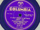 FRANK FROEBA Blue Columbia Bunny Berigan Joe Marsala