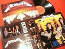 METALLICA MASTER OF PUPPETS JAPAN 1st ISSUE LP PIN UP