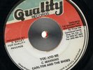 CARLTON & THE SHOES You And Me QUALITY 7