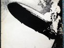 LED ZEPPELIN I RARE ORIG UK LP-PLUM LABEL TURQUOISE CVR