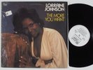 LORRAINE JOHNSON The More You Want PRELUDE LP SHRINK