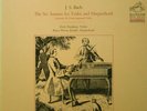 BACH, SIX SONATAS, VIOLIN HARPSICHORD, Friedman, Prince