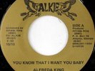 rare Modern Soul 45 ALFREDA KING on ALKIE Listen