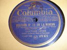 rare 5x 78RPM LENER QUARTET , Beethoven Quartet N°15 EN