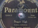 Blind Lemon Jefferson Paramount 12394 Pre War Blues 78