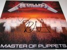 METALLICA Master of Puppets - VINYL Kirk Hammett SIGNED