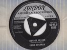 EDDIE COCHRAN TEENAGE HEAVEN ORIG UK 1958 LONDON TRI 7
