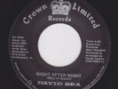 DAVID SEA o CROWN LIMITED Night after night MOD SOUL 45