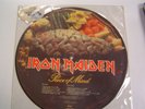 IRON MAIDEN PIECE OF MIND PICTURE DISC UNPLAYED & MINT 