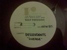 Descendents “Liveage” TEST PRESSING on SST 1987 All Bla