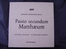 ARCHIV Bach * * MATTHEW PASSION * * Karl Richter 4 LP B
