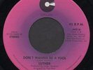 LUTHER Don't Wanna Be A Fool MODERN SOUL 45 LISTEN