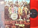 BEATLES SGT PEPPERS LONELY HEARTS CLUB BAND JAPAN MONO RED WAX LP OBI +MINT+