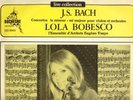 Bach: Violin Concertos 1041/42    Lola Bobesco    rare 