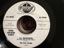 The Five Satins WLP PROMO 45 I'll Remember (In the Stil
